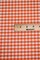 1 Yard Orange 1/8″ Gingham Checkered Poly Cotton Fabric Lightweight Non-Stretch 58/59 Inch Wide